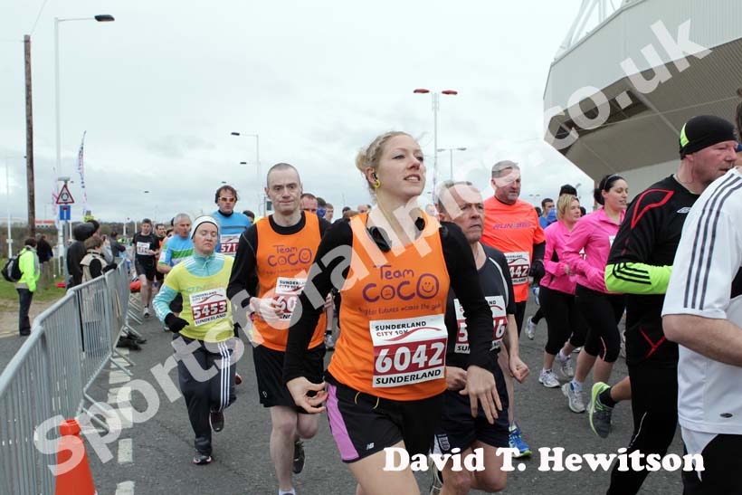 Start of the Sunderland City 10k.